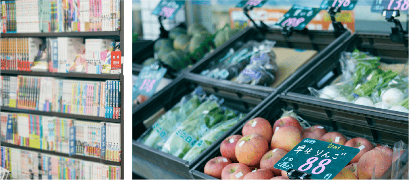 コンビニ店内写真